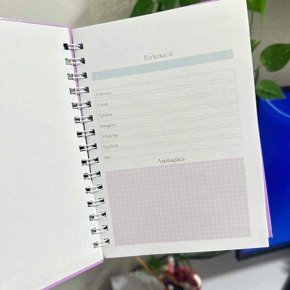Caderno Pautado A5 Lâmpada para os Meus Pés