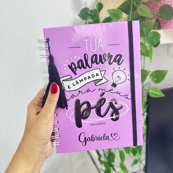 Caderno Pautado A5 Lâmpada para os Meus Pés