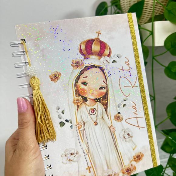 Caderno Pautado A5 Nossa Senhora de Fátima