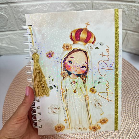 Caderno Pautado A5 Nossa Senhora de Fátima