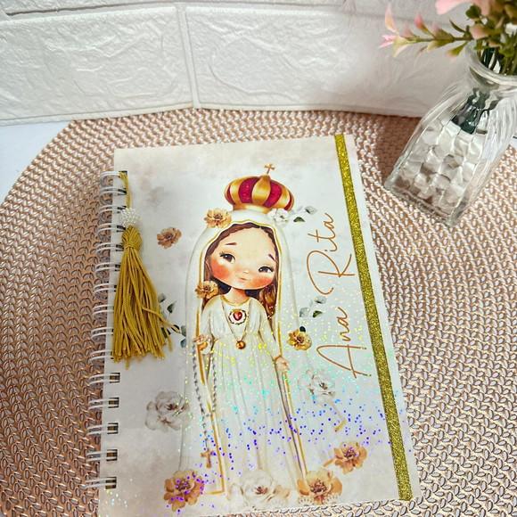 Caderno Pautado A5 Nossa Senhora de Fátima