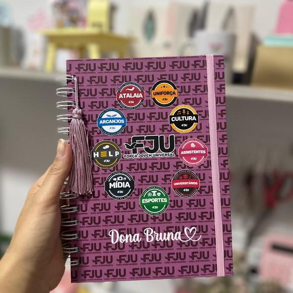 Caderno Personalizado A5 Fju Força Jovem Universal