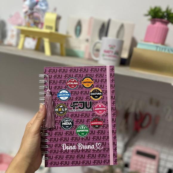 Caderno Personalizado A5 Fju Força Jovem Universal
