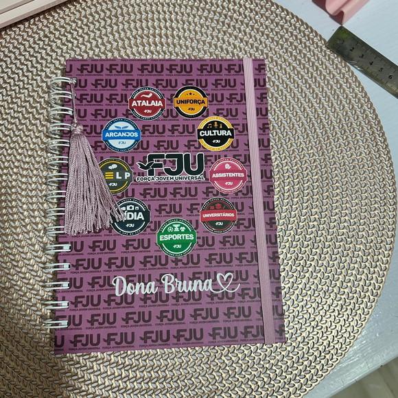 Caderno Personalizado A5 Fju Força Jovem Universal