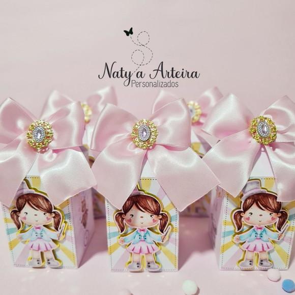 Caixa Milk Circo Rosa Luxo