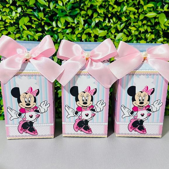 Caixa Milk Minnie Confeiteira