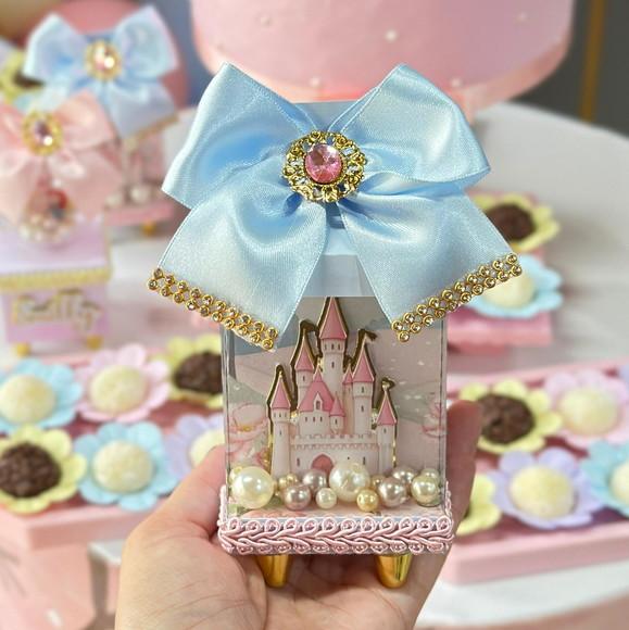Caixa Milk Vitrine Luxo Princesas
