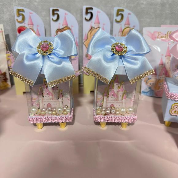 Caixa Milk Vitrine Luxo Princesas