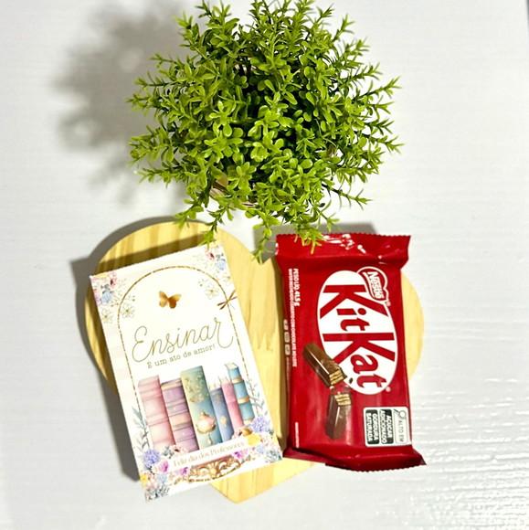 Caixinha Porta Kit Kat Dia dos Professores
