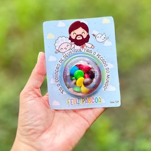 Card com Blister Páscoa Cristã
