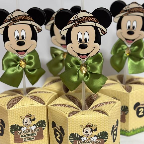 Centro de Mesa Mickey Safari