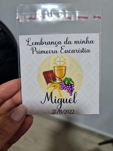Chaveiro Lembrancinha Primeira Comunhão