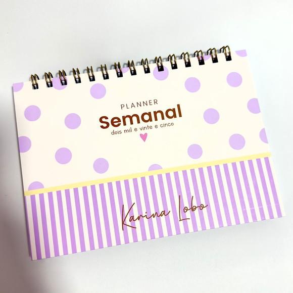 Desk Planner Semanal A5 Permanente ou 2026