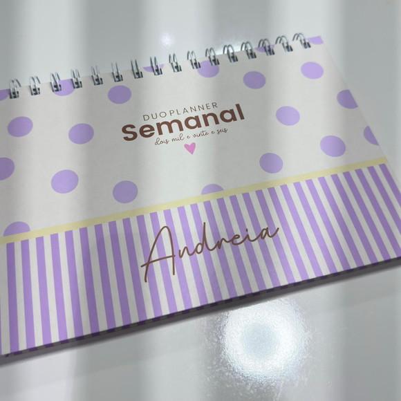 Desk Planner Semanal A5 Permanente ou 2026