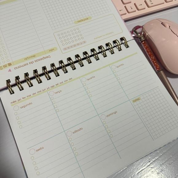 Desk Planner Semanal A5 Permanente ou 2026
