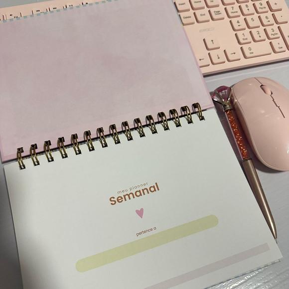 Desk Planner Semanal A5 Permanente ou 2026