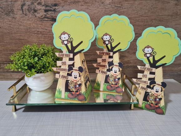 Kit 15 Personalizados Mickey Safari
