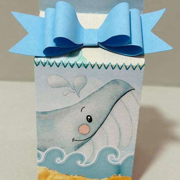 Kit 21 Personalizados Fundo do Mar