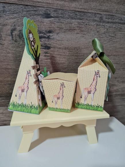 Kit 30 Personalizados Mickey Safari