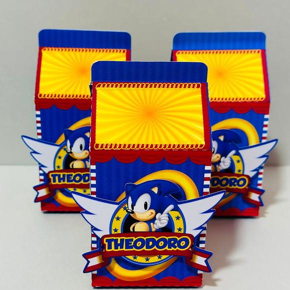 Kit Festa 10 Peças Sonic