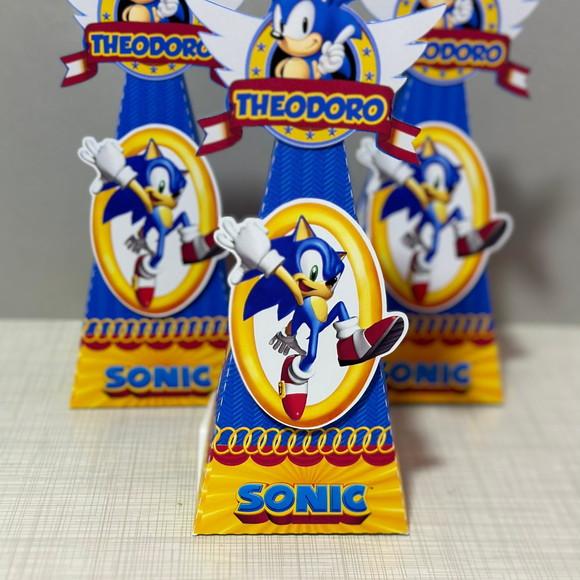 Kit Festa 10 Peças Sonic