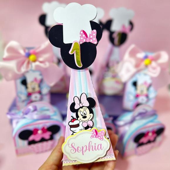 Kit Minnie Confeiteira 15 Peças