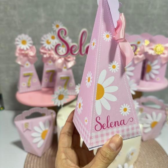 Kit Personalizados Margaridas 21 Peças