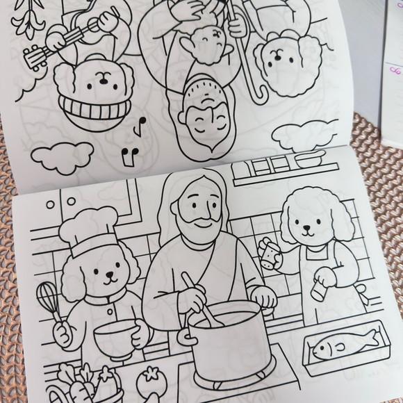 Livrinho de Colorir God Goods Cristão