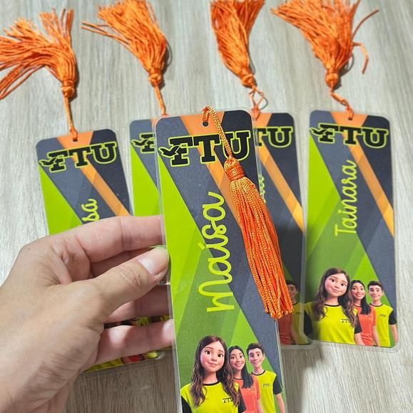 Marca Páginas Ftu com Tassel