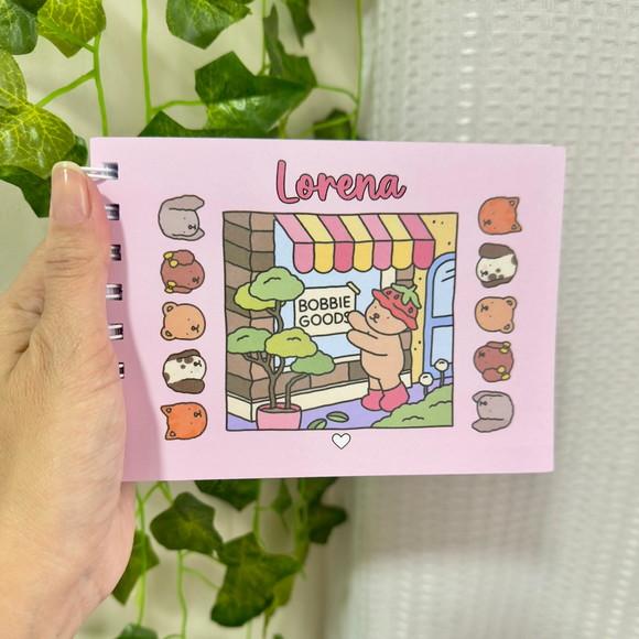 Mini Bobbie Goods Livro de Colorir A6 (capa Mole)