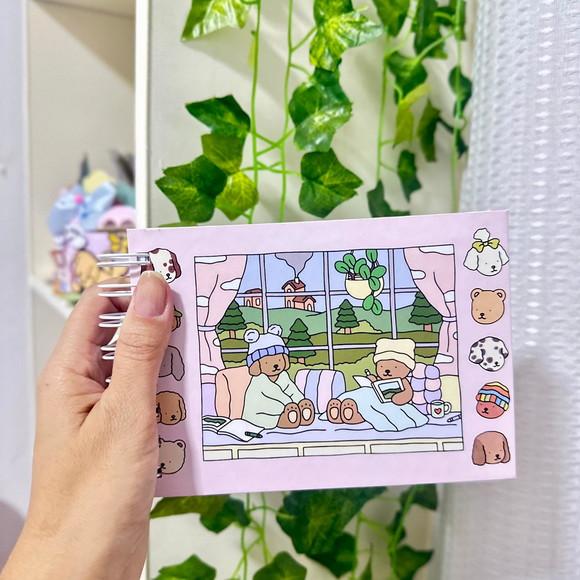 Mini Bobbie Goods Livro de Colorir A6
