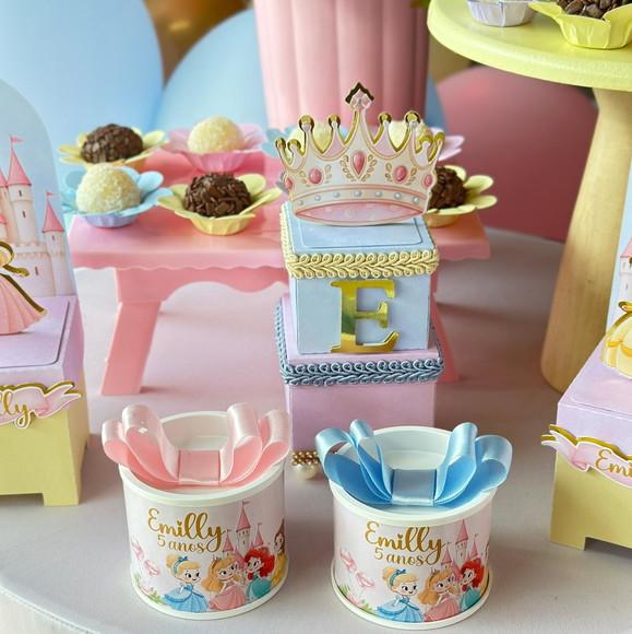 Mini Tubolata 5x6 Personalizada Princesas Cute
