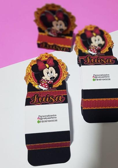 Porta Bis Duplo Minnie Luxo