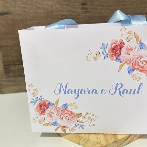 Sacolinha Personalizada Casamento
