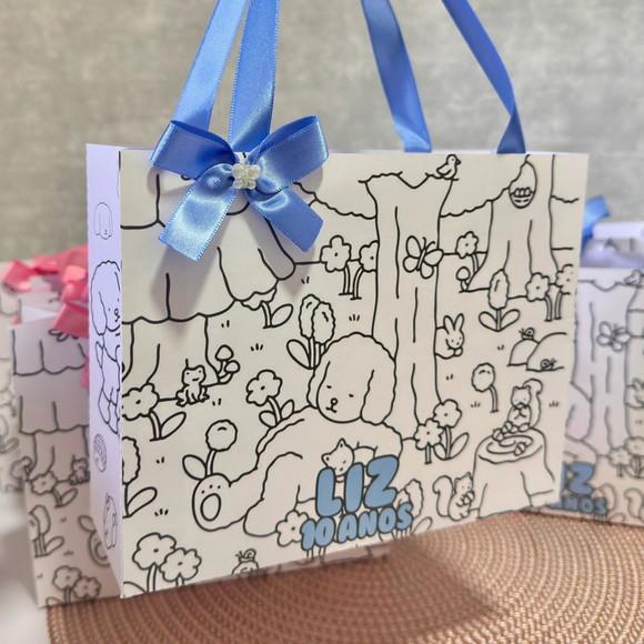 Sacolinha Personalizada Colorir Bobbie Goods