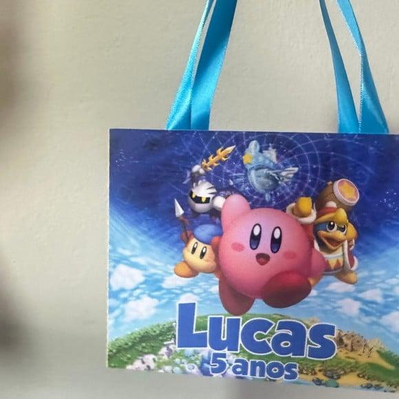 Sacolinha Personalizada Kirby G