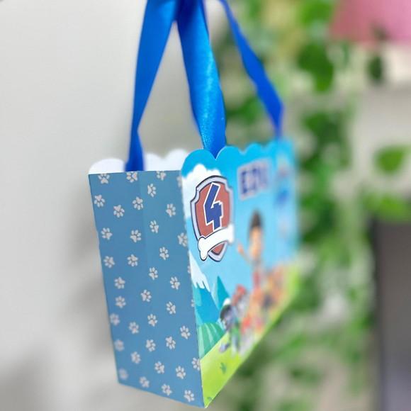 Sacolinha Personalizada Patrulha Canina Menino