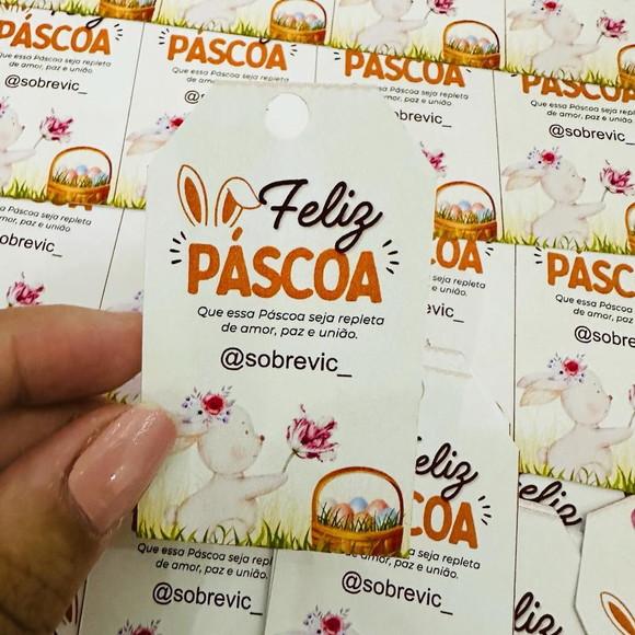 Tag Perfurada Páscoa