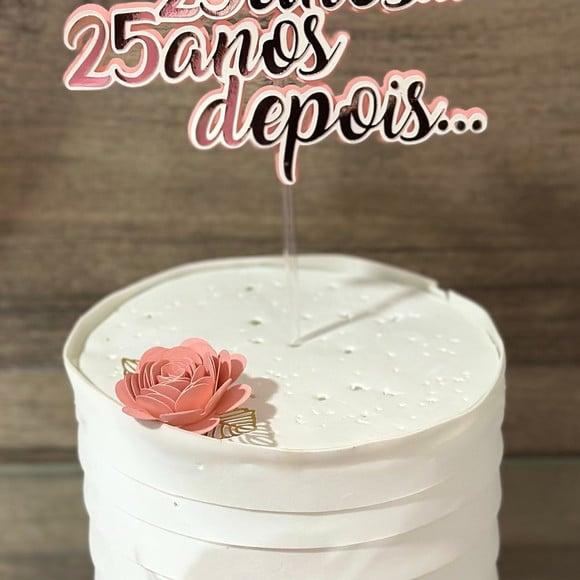 Topo de Bolo 50 Anos