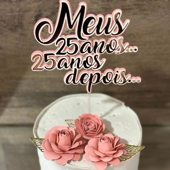 Topo de Bolo 50 Anos