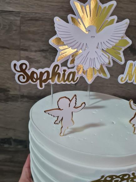 Topo De Bolo Batizado Eucaristia