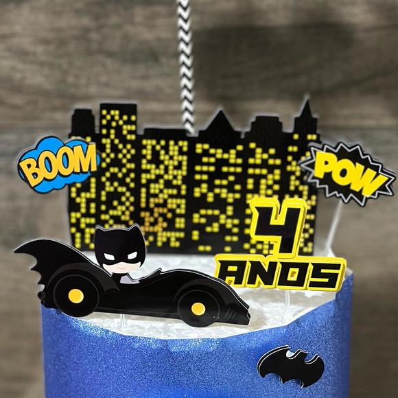 Topo de Bolo Batman Cute