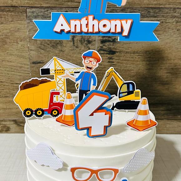 Topo de Bolo Blippi