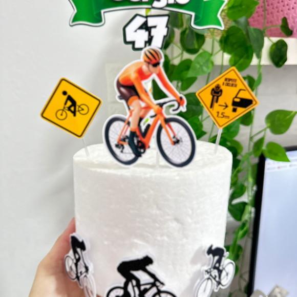 Topo de Bolo Ciclista