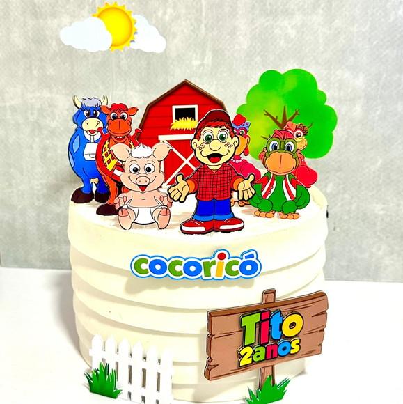Topo De Bolo Cocorico