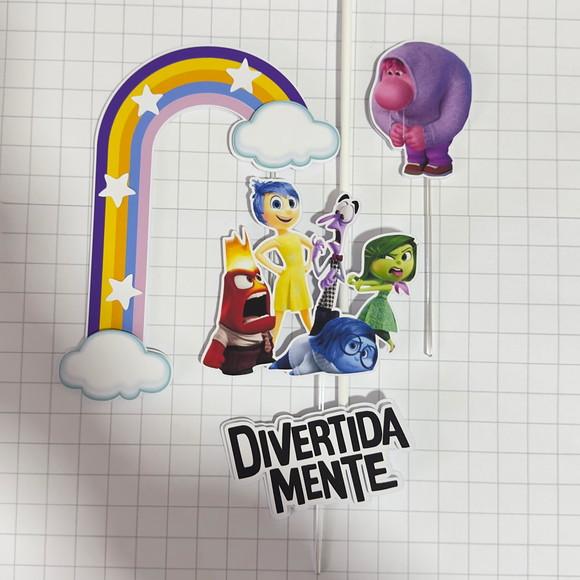 Topo de Bolo Diário da Mika