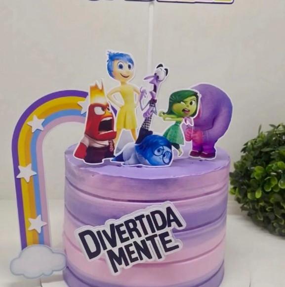 Topo de Bolo Diário da Mika