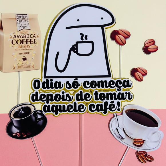 Topo de Bolo Flork Café