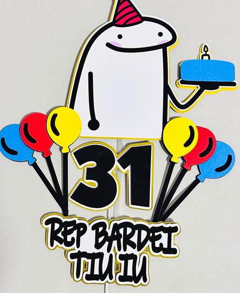 Topo De Bolo Flork