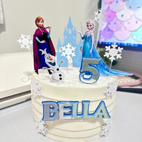 Topo de Bolo Frozen